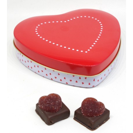 Assortiment de palets de chocolat à personnaliser C018 - Les Chocolats du  cœur
